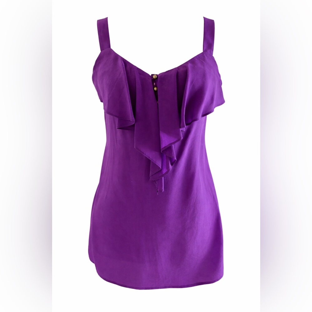 Banana Republic Purple Silk Tank